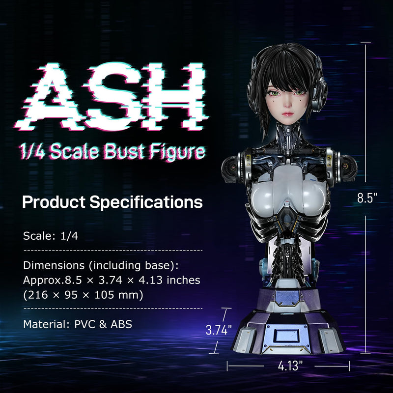 ASH -- Centerpiece Collectible Bust for Display